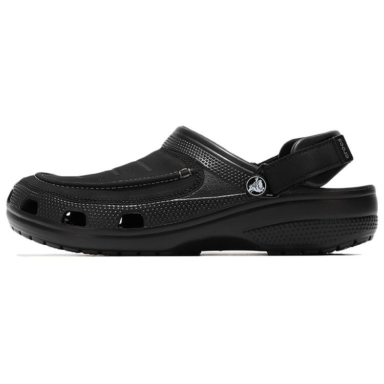 Crocs Classic Clog Eva Round Toe Textured Clogs Men Clogs Black 207142-001