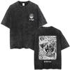Anime Junji Ito Spirale Uzumaki Kirie Goshima Vintage Prané Tričko Pánské Dámské Horor Manga Oversized Trička Y2k Streetwear