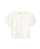 VIVACIOUS Melissa Punching Ribbon Blouse - 2Col