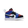 Jordan Air Jordan 1 Slip Resistant Cushioning Slip Resistant Cushioning Mid top Toddler Shoes Black Blue Red AR6352-124