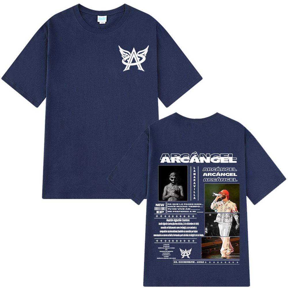 

Rapper Arcangel Album 2025 T Shirt Men Women Hip Hop Fashion Oversized Short Sleeve T-shirt Cotton Oversized T-shirts Streetwear S