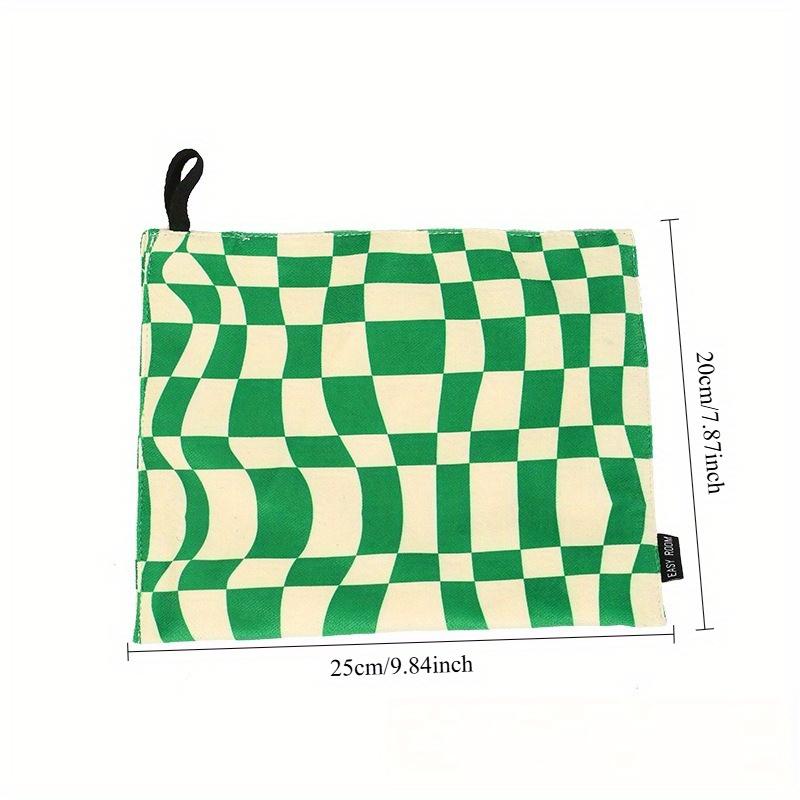 

1PC Creative chessboard rice grain velvet high-end multi-functional hanging car tissue box armrest box paper box car seat