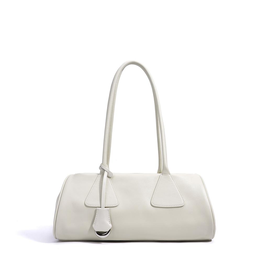 Niche Design Simple Triangle Bag New Leather Fashion Handbag Commuter Shoulder Bag Women