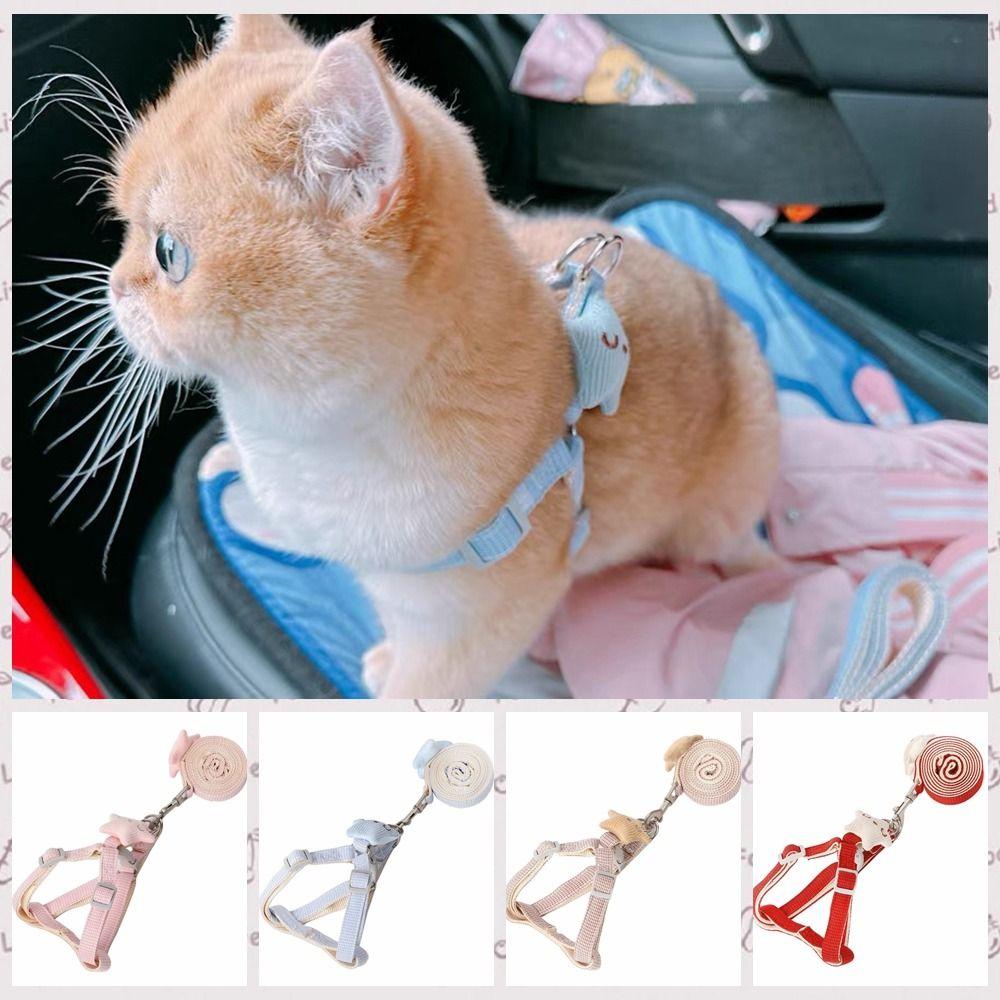 

Nylon Pet Traction Rope Starfish Chest Back Dog Leash Practical Starfish Cat Chest Strap Walking