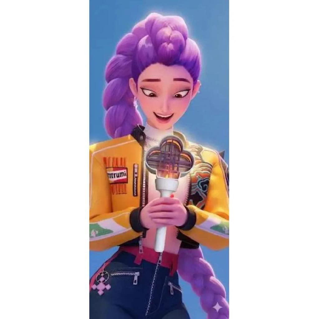 .. K-Pop Huntrix Lightstick Dämonenjäger Zoey Cosplay