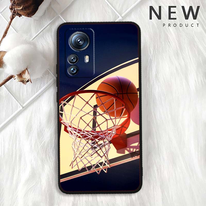 Sports basketball cool For Xiaomi Mi 15 14 13 13T 12 12T 12S 11 11i 11T Pro Ultra Lite 5G Black Soft Phone Case