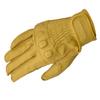 Komine Motorcycle Vintage Leather Size L for and Genuine Leather Gloves, Beige, (GK-720 411), Spring, Summer, Autumn,