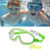 Swim Goggles for Kids Anti-fog Pool Glasses with Nose Clips Earplugs Children's UV Protection Leakproof Swimming Goggles