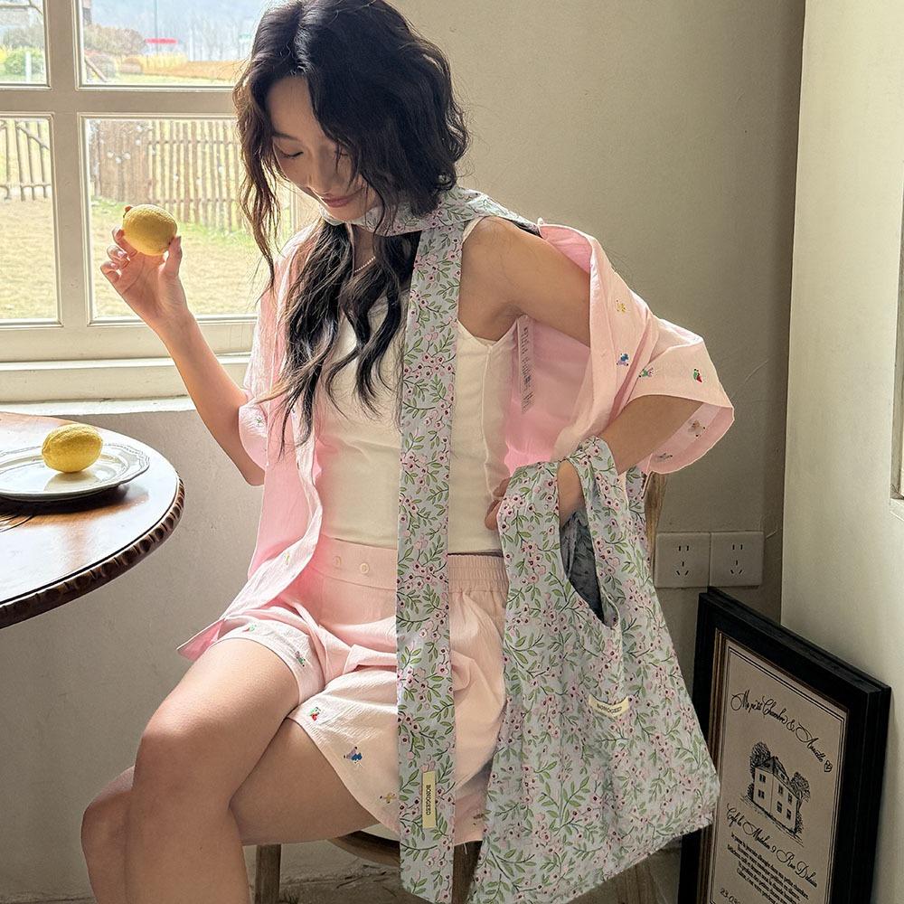 Cotton Oil Painting Scarf Flower Field Waistband Belt Neckerchief Extended Long Ribbon Outdoor