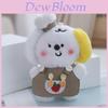 Adorable Cute Chef Dog Plush Toy Keychain Cartoon Doll For Bags And Accessories
