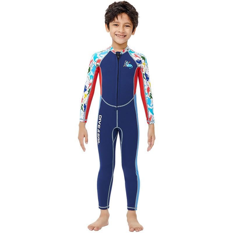 Kids 2mm Neoprene Wetsuit Diving Surfing