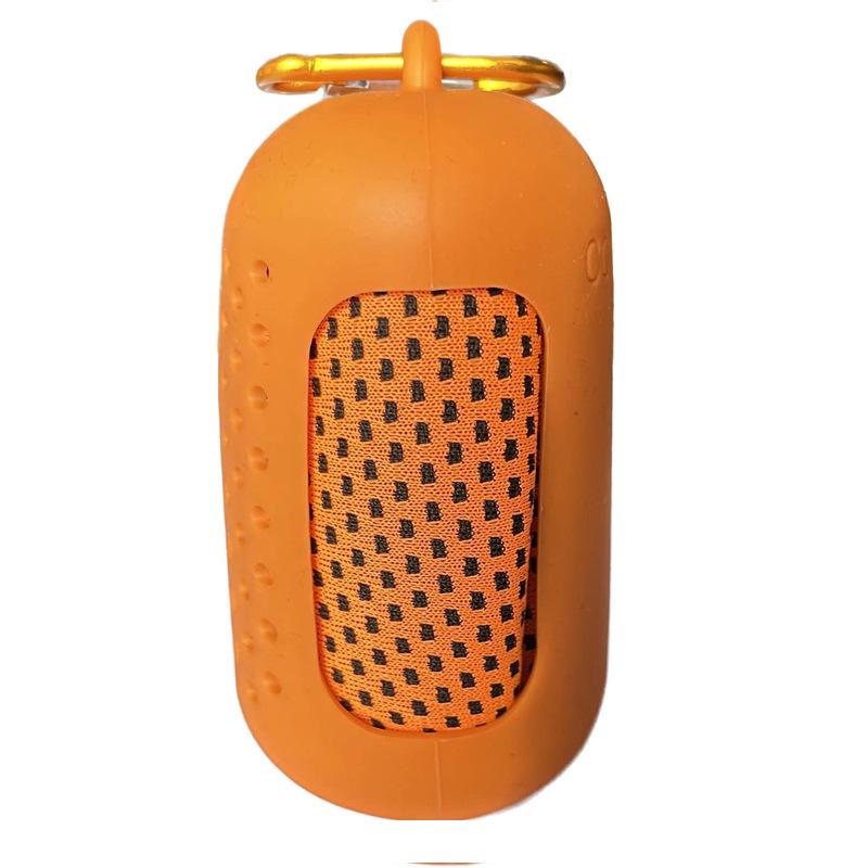 Popular Portable Mini Silicone Sleeve Cooling Ice Towel for Quick-Dry Fitness & Outdoor Use