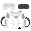 Per Meta Quest 3S set 10-in-1 di accessori VR Custodia protettiva in silicone impermeabile e antigraffio