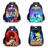 Sonic Waterproof Student Backpack With Large Capacity For Kids Outdoor Travel