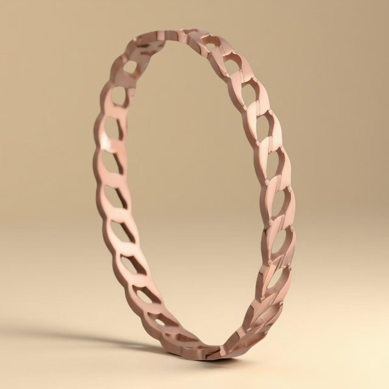 High-end Hollow Jewelry Bracelet Elegant, Minimalist, High-end, Light Luxury 17CM