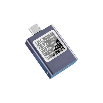 Type C Voltage And Current Tester USB C Power Meter With 360 Degree Rotating Screen Enhances User Experience
