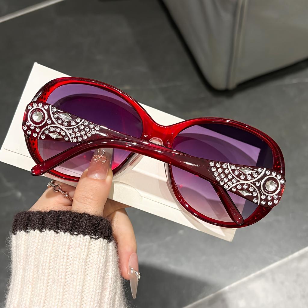 3PCS Fashionable new cat-eye women's sunglasses suitable for wearing at parties