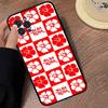 Fashion A-ALBA R-ROSA Phone Case For IPhone 17 16 15 14 13 12 11 Pro Max Plus Mini Silicone Black Cover