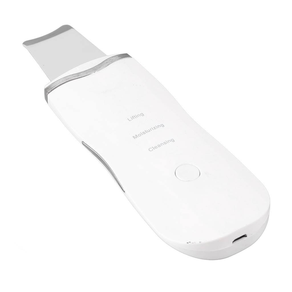 Skin Scrubber Machine 3 Modes Blackhead Removal USB Rechargeable Facial Pore Cleansing Spatula
