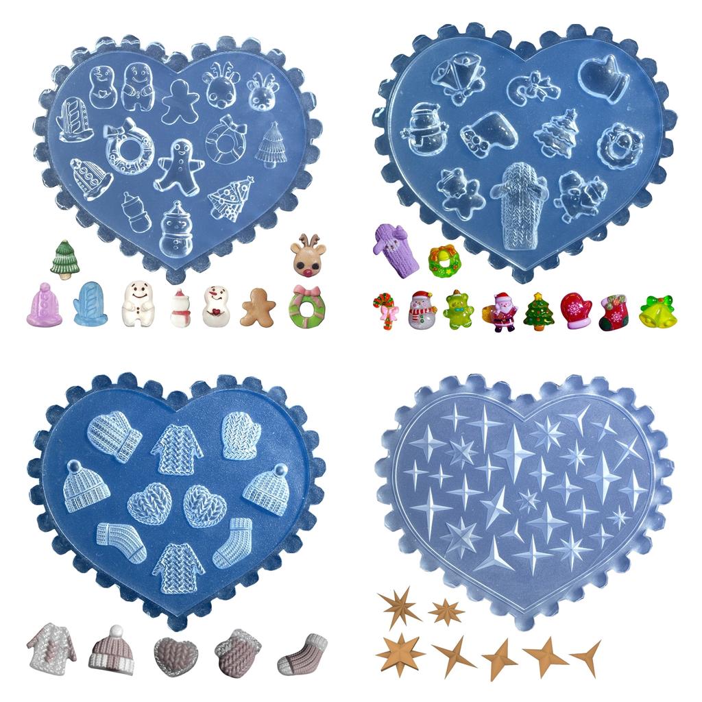 Creative Nail Art Silicone Mold for Easy Pattern and Designs Creation Soft Materials Fit Various Nail Shapes and Lengths