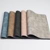Nordic PU Leather Placemats Double Color Waterproof Oil Resistant Heat Insulation Dining Table Mats Coasters Luxury Style