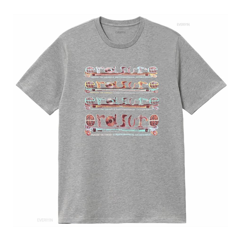 1992 Vintage Erasure Tour Concert New Wave Promo Album Super Rare 90s T Shirt Vintage Fashion Comfortable Breathable