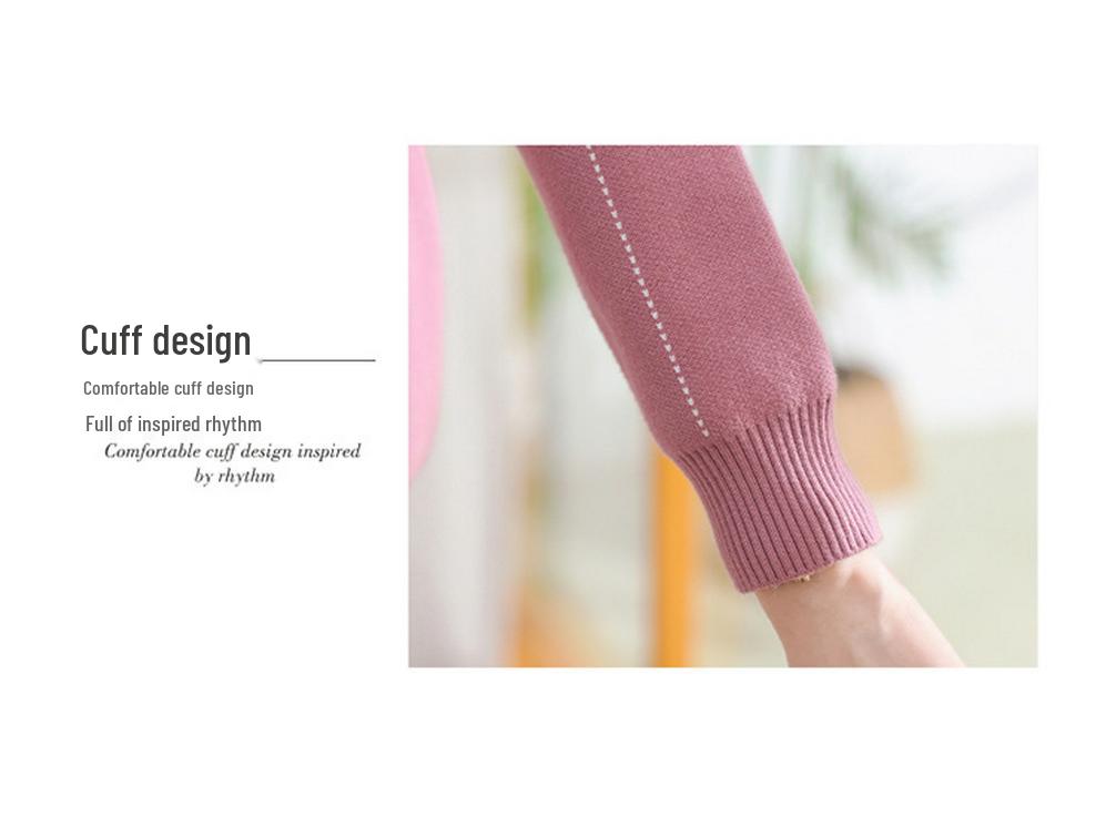 2025 Spring & Autumn Hooded Knit Cardigan for Middle-Aged & Elderly Women