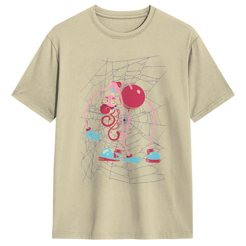 Mommy Long Legs T Shirt Hip Hop T Shirts Short Sleeves Y2k Funny Tshirt Summer Cotton Plus Size Tees