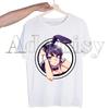 Bunny Girl Senpai Sakurajima Mai Printed T Shirt  Unisex Retro Washed Tops Tees Harajuku Tshirt Streetwear Hip Hop Male T-shirts Shirt