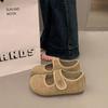 Platform women's new spring and summer ugly cute Velcro retro Mary Jane single shoes
