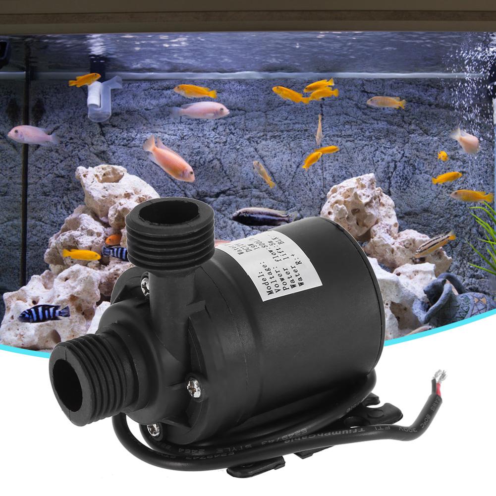 

Mini DC 12V Lift 5M 800L H Garden Water Pump Gardening Tool білий