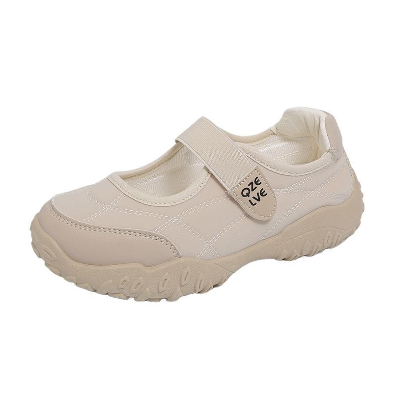 Summer new breathable little white shoes female students platform versatile casual sports board shoes-
