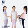 Decathlon Girls' Breathable High-Waist Sports Leggings