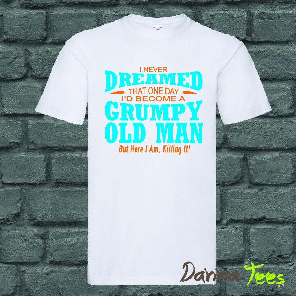 Grumpy Old Unisex Funny TShirt Unisex Birthday Xmas Gift Sizes S To 6xl S