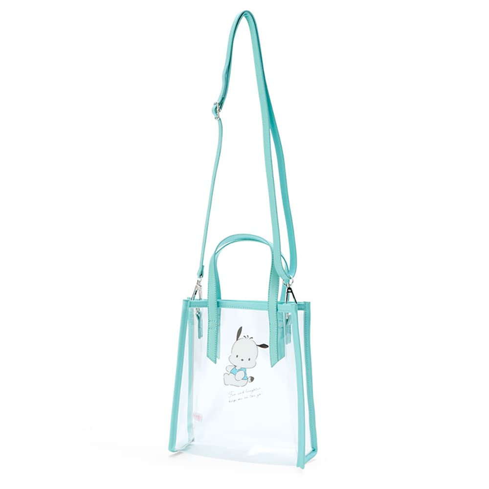 

Sanrio Pochacco Clear Tote Bag with Shoulder Strap 763861 синий