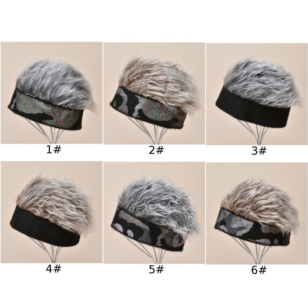 Women Novelty Camouflage Beanie Hat 