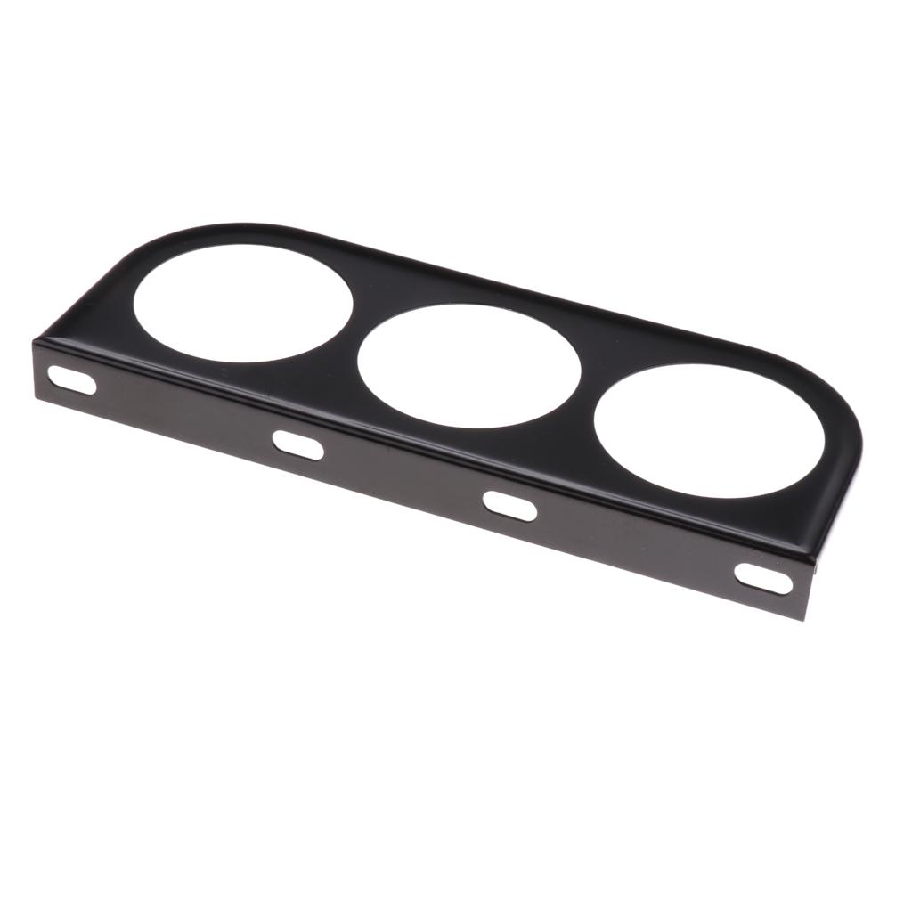 Buy Premium Universal Gauge Pod 52mm (21/16") Triple Bracket Mount at