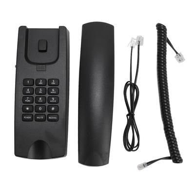 Telefon cu fir ABS Montat pe perete Telefon fix cu control al volumului Funcție Mute și Reapelare pentru
