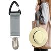 Universele Draagbare Hoedclip Handtas Hoedhouder Lichtgewicht Reis Buitenopslag Accessoires Praktische Tas Gadget