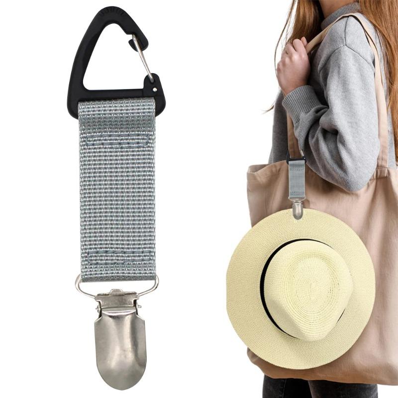 Universele Draagbare Hoedclip Handtas Hoedhouder Lichtgewicht Reis Buitenopslag Accessoires Praktische Tas Gadget