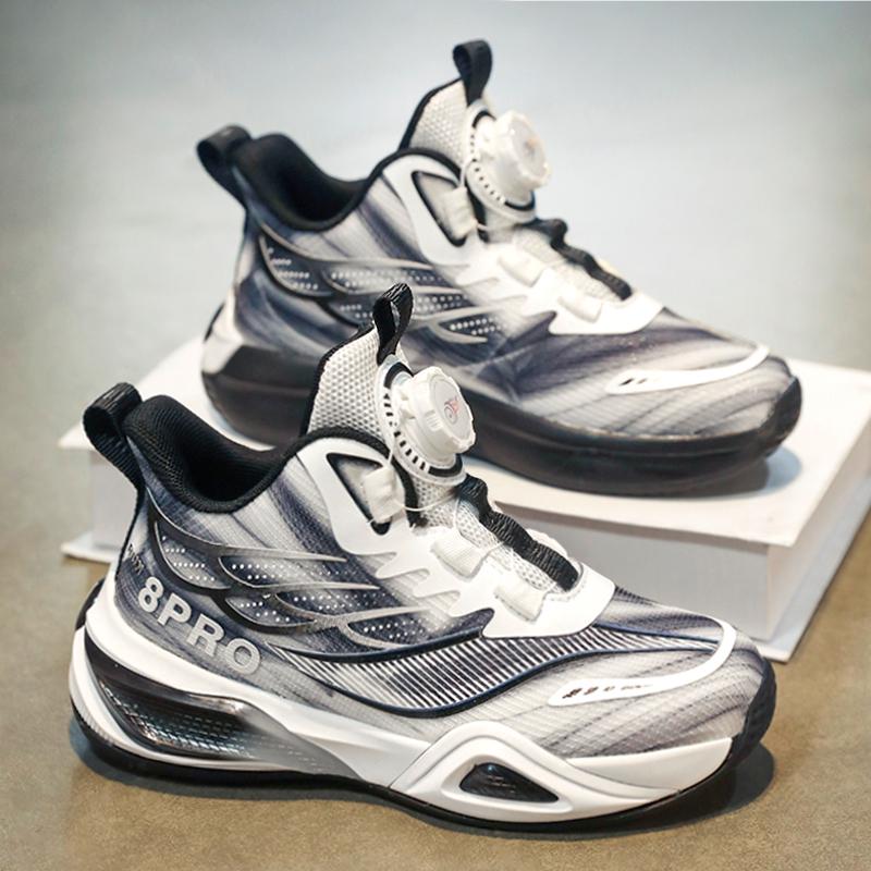 2025 Boys  Breathable Autumn Athletic Running & Basketball Shoes for Big Kids Size 31