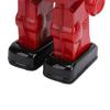 Electric Robot Toys Multipurpose Simulation Innovative 360 Degree Rotation Electric Walking Robot Tin Toy for Kids Presents Collection Red