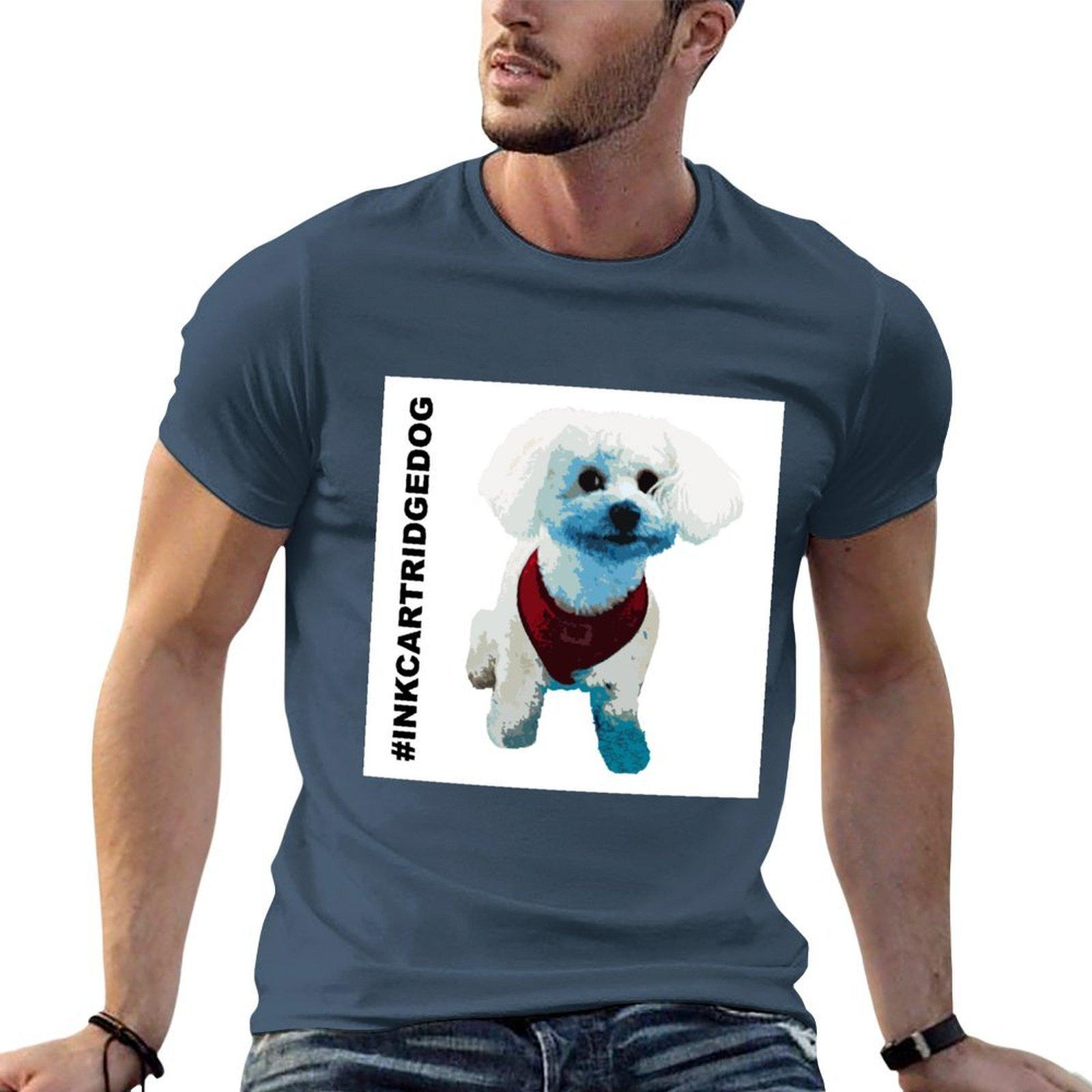 BLUE BICHON TShirt t shirts for man graphic funny cotton t shirts man 100 TShirt S