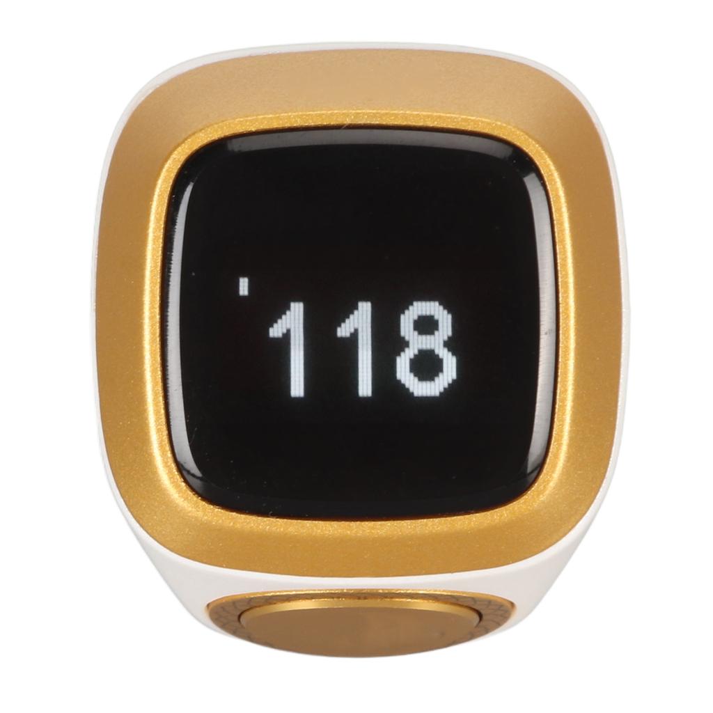 Contor electronic de 18 mm, afișaj digital de 0,49 in, inel de deget cu numărare inteligentă și vibrații