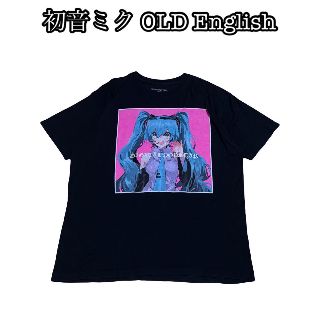 

[USED] Overseas Exclusive Hatsune Miku Rare T-Shirt, Hari Print, Anime, Japan, Excellent Condition, Live, Black