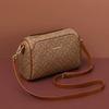Nova bolsa de couro feminina bolsa quadrada pequena bolsa de ombro para o dia a dia feminina bolsa mensageiro com corrente versátil