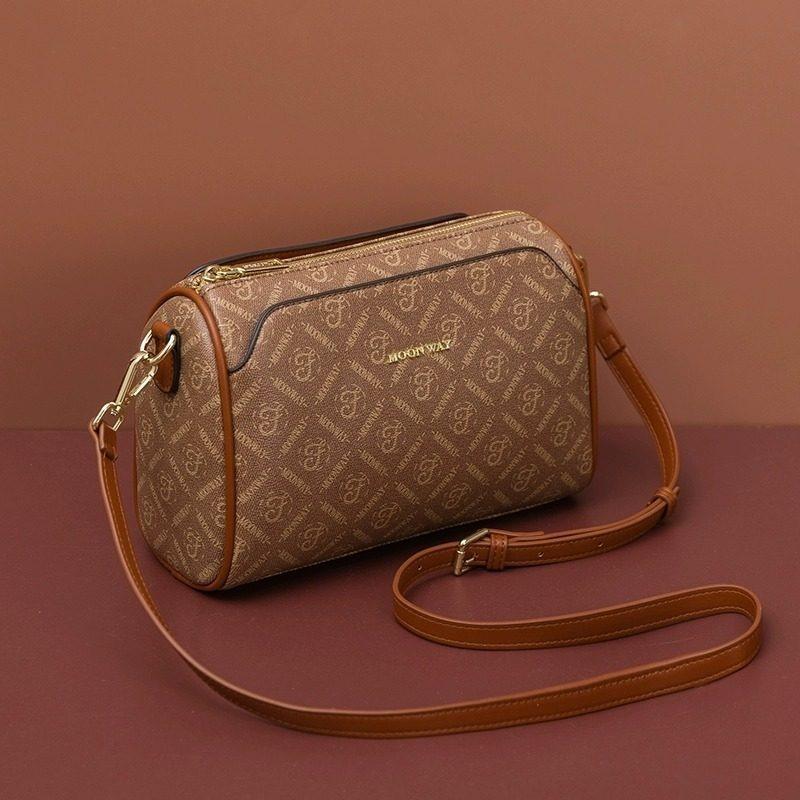 Nova bolsa de couro feminina bolsa quadrada pequena bolsa de ombro para o dia a dia feminina bolsa mensageiro com corrente versátil
