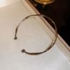 Twist Simple Fashion Bracelet, High-end New Bracelet Ins Trendy Niche Design Girlfriend Cold Wind Jewelry Women