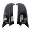 Glänzend Schwarz Flügel Außenspiegel Abdeckkappen Links + Rechts für VW Golf Mk4 1998-2004