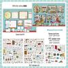 Infeel.Me My Little House 3D Scenery Stickers - Miniature Two-Layer Quiet Book Series